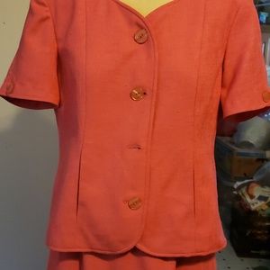 Pink color 2 piece skirt and top.....